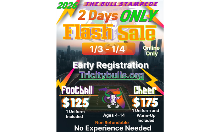 Flash Registration Sale